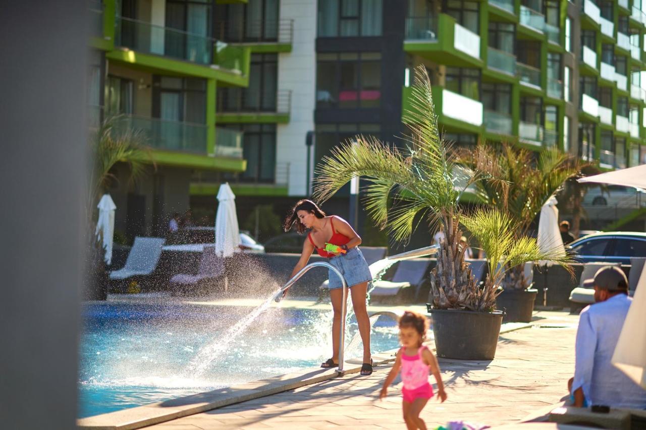 Cristalex Studio Aparthotel Pool & Spa Mamaia Nord Navodari Luaran gambar