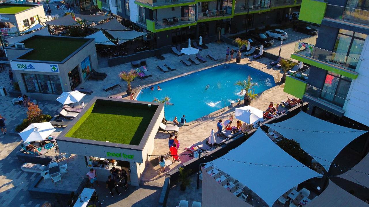 Cristalex Studio Aparthotel Pool & Spa Mamaia Nord Navodari Luaran gambar