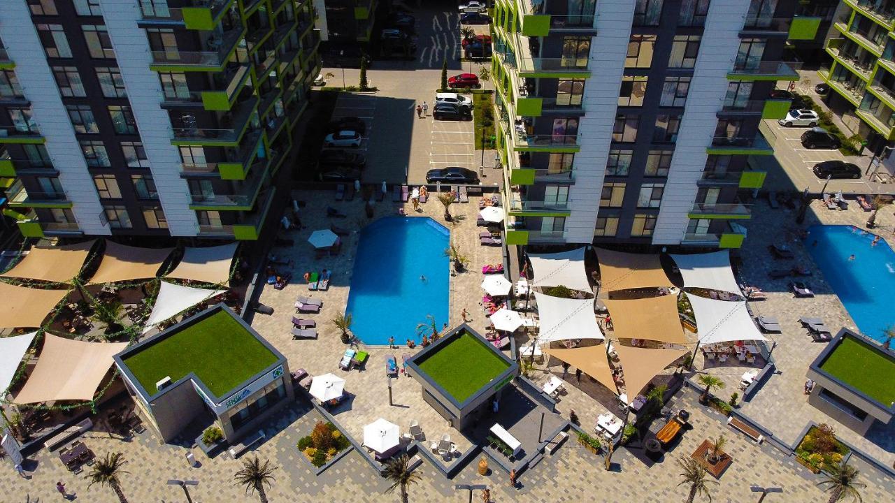 Cristalex Studio Aparthotel Pool & Spa Mamaia Nord Navodari Luaran gambar